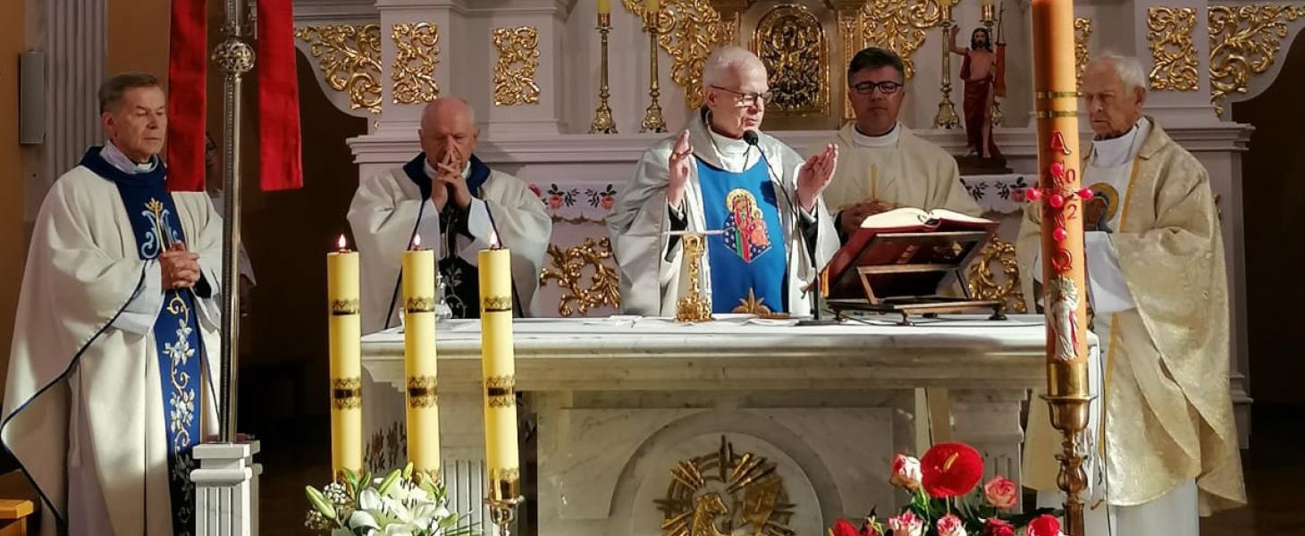 Abp Józef Michalik msza św. w Stawiskach